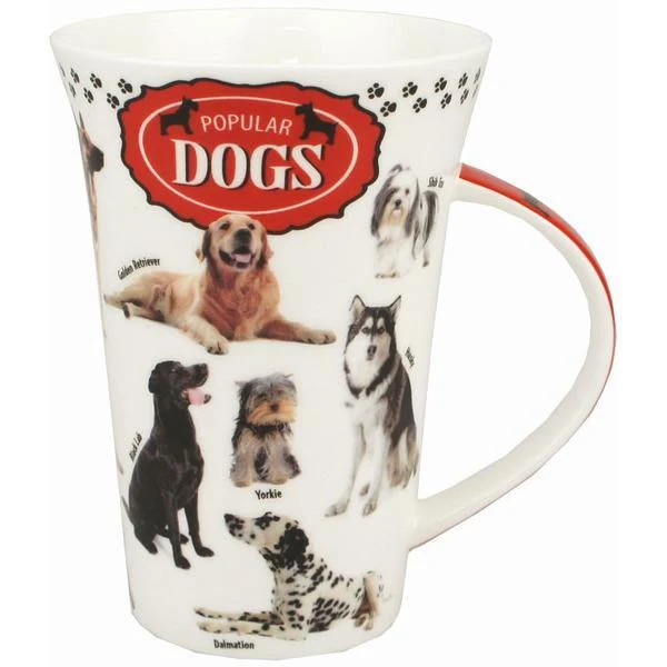 Popular Dogs Bone China Mug