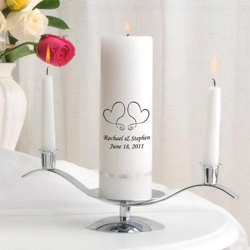 Premier Personalized Unity Candle Set