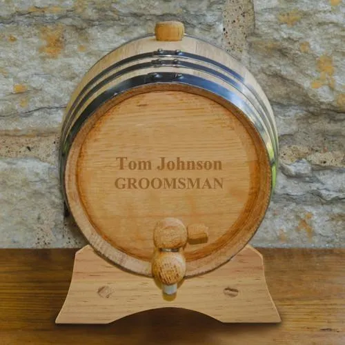 Mini-Oak Personalized Wine Cask
