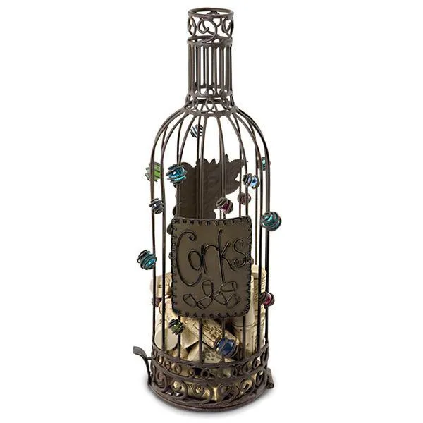 Wine Bottle Cork Cage Cork Holder