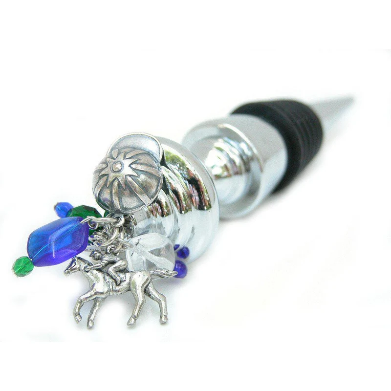 Horse Racing Wine Bottle Stopper