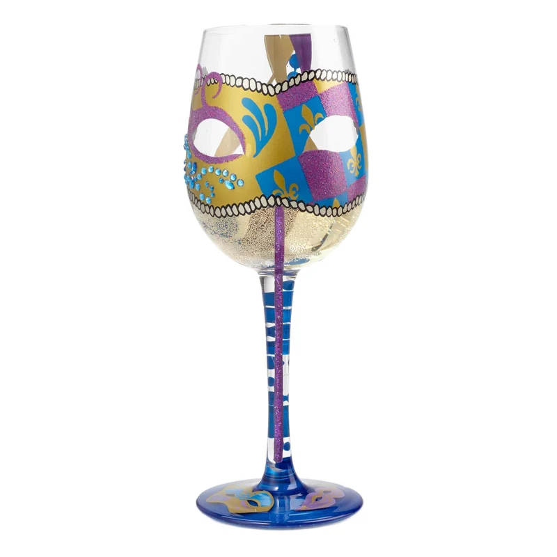 Party Gras Wine Glass by Lolita®