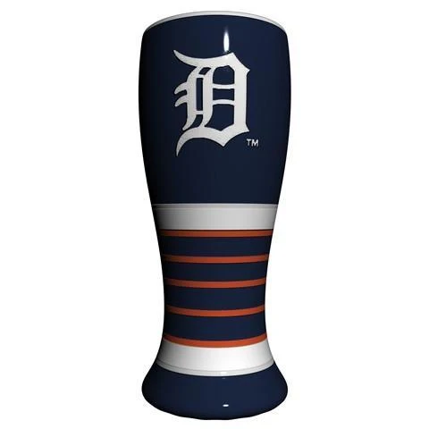 Detroit Tigers Artisan Hand Painted Pilsner Glass