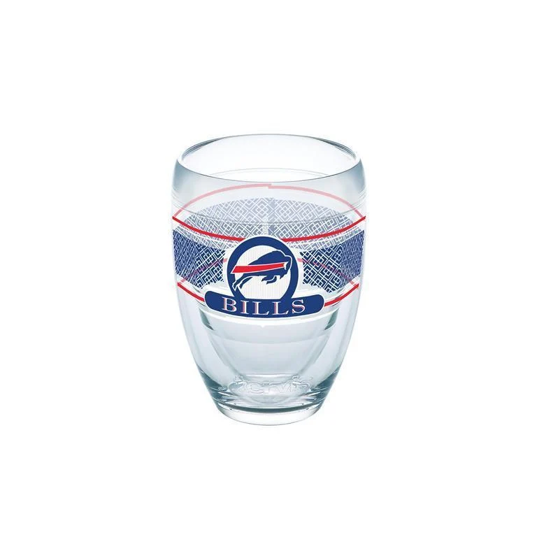 Buffalo Bills 9 oz. Tervis Stemless Wine Glass - (Set of 2)