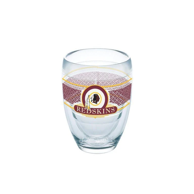 Washington Redskins 9 oz. Tervis Stemless Wine Glass - (Set of 2)
