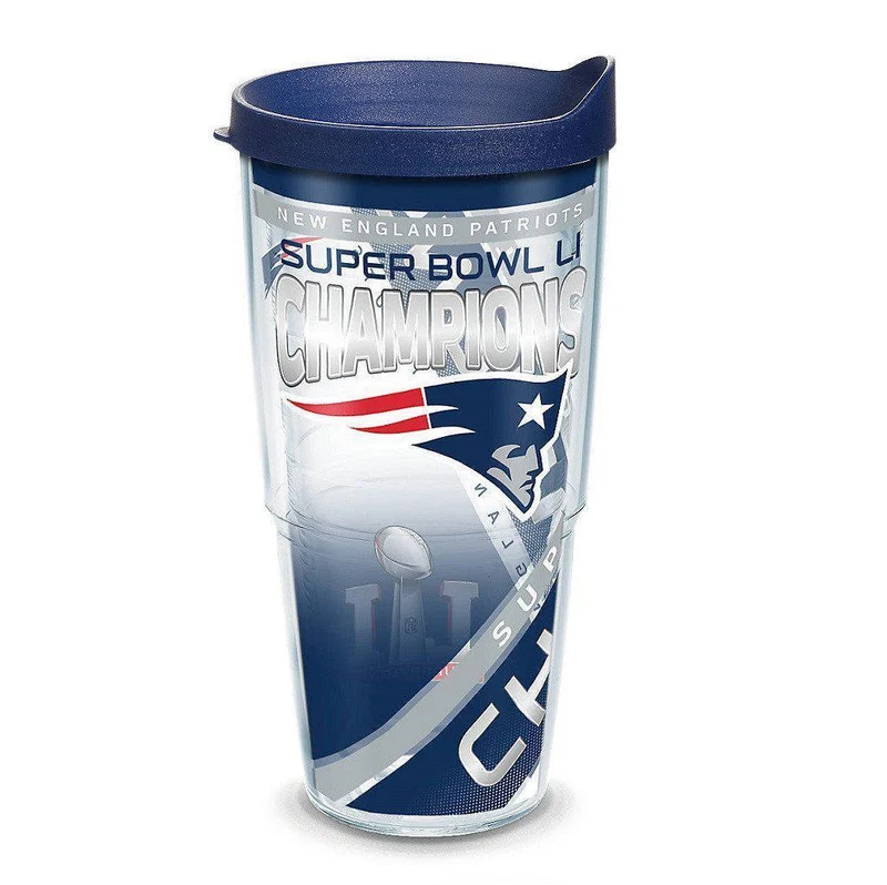 New England Patriots Super Bowl LI Champions Statement 24 oz. Tervis Tumbler with Lid - (Set of 2)