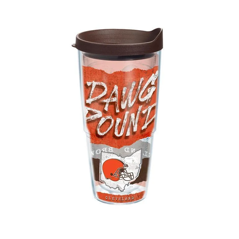 Cleveland Browns Statement 24 oz. Tervis Tumbler with Lid - (Set of 2)