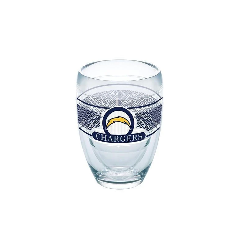 Los Angeles Chargers 9 oz. Tervis Stemless Wine Glass - (Set of 2)