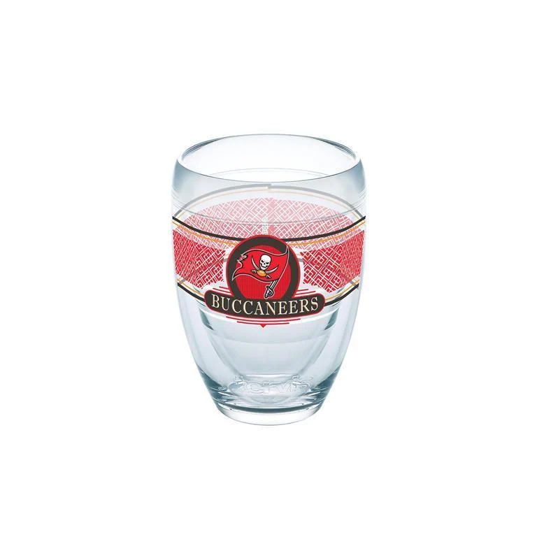 Tampa Bay Buccaneers 9 oz. Tervis Stemless Wine Glass - (Set of 2)