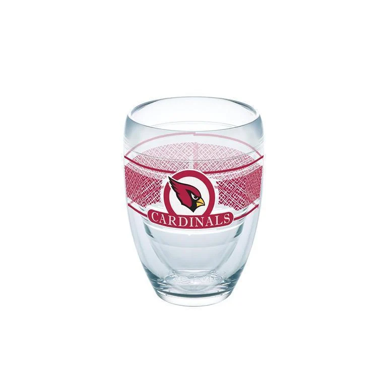 Arizona Cardinals 9 oz. Tervis Stemless Wine Glass - (Set of 2)