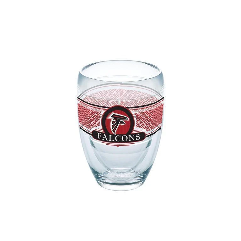 Atlanta Falcons 9 oz. Tervis Stemless Wine Glass - (Set of 2)
