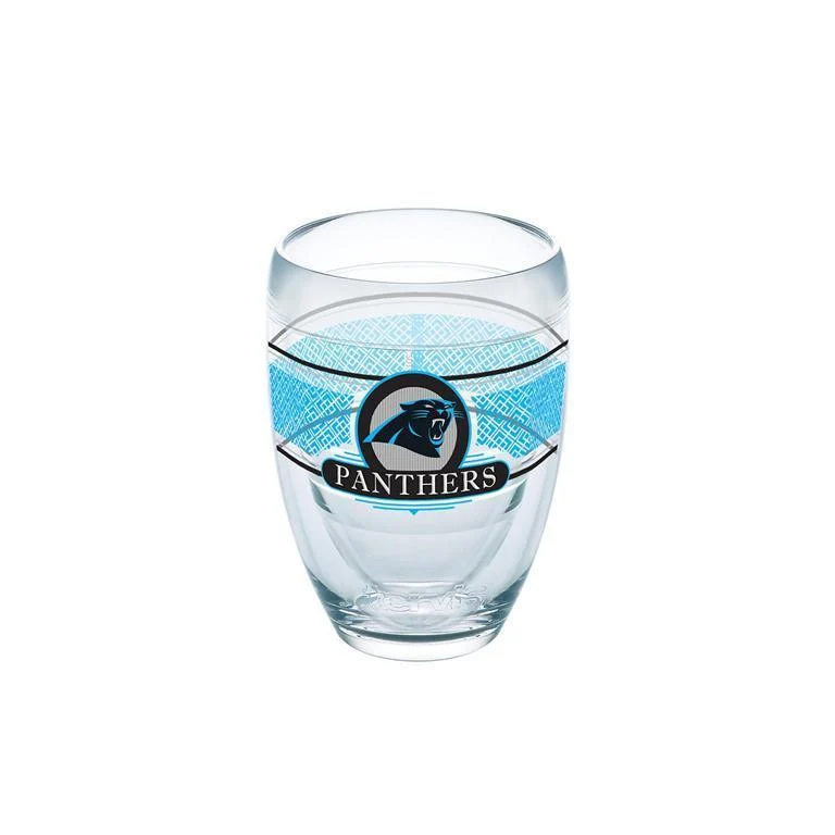 Carolina Panthers 9 oz. Tervis Stemless Wine Glass - (Set of 2)