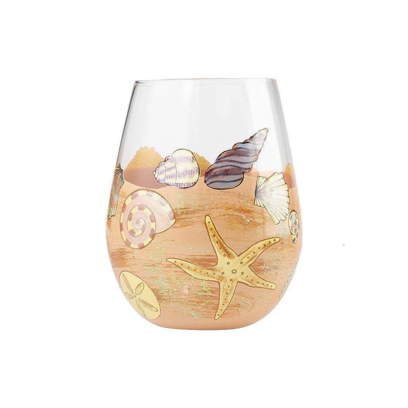 Seaside Stemless Wine Glass by Lolita®