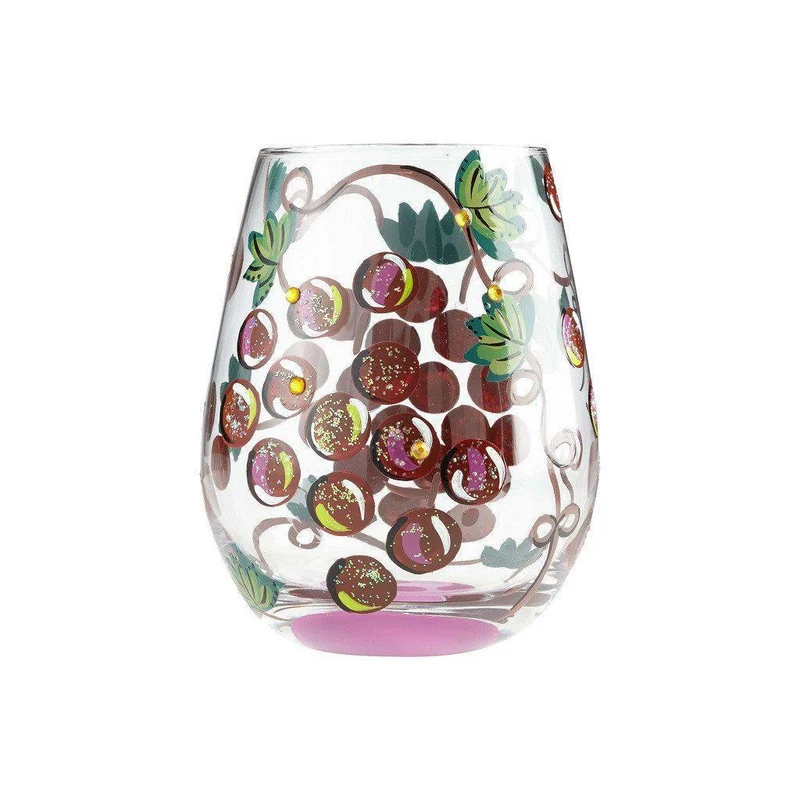 It's Wine O'Clock Stemless Wine Glass by Lolita®