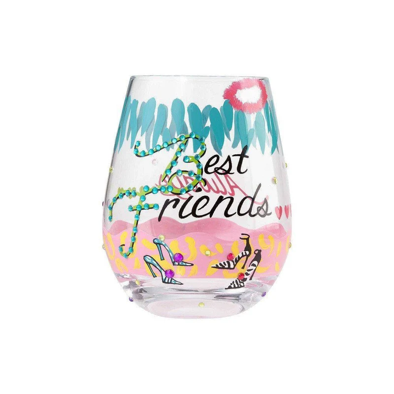 Best Friends Stemless Wine Glass by Lolita®