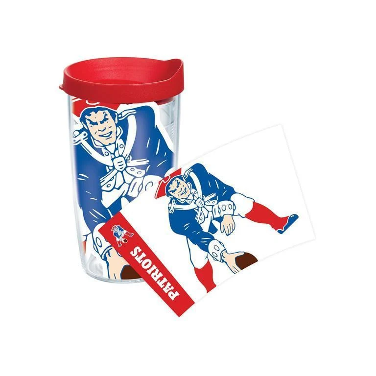 New England Patriots Colossal 16 oz. Tervis Tumbler with Lid - (Set of 2)