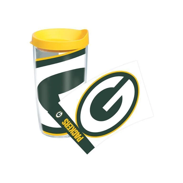 Green Bay Packers Colossal 16 oz. Tervis Tumbler with Lid - (Set of 2)