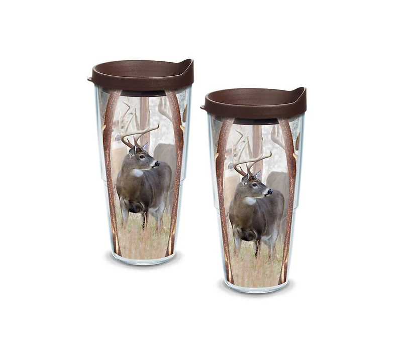 Deer Trio 24 oz. Tervis Tumbler with Lid - (Set of 2)