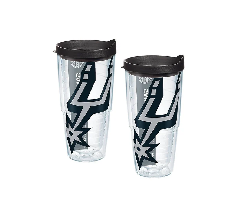 San Antonio Spurs Colossal 24 oz. Tervis Tumbler with Lid - (Set of 2)