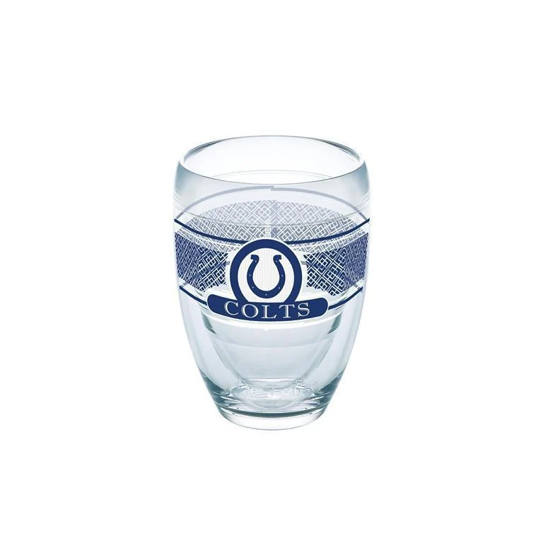 Indianapolis Colts 9 oz. Tervis Stemless Wine Glass - (Set of 2)