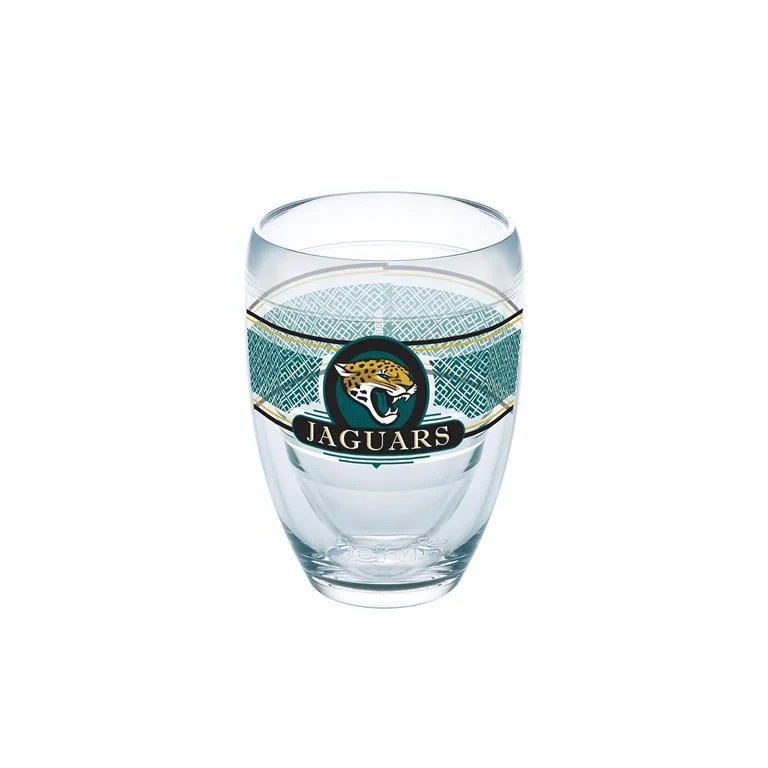 Jacksonville Jaguars 9 oz. Tervis Stemless Wine Glass - (Set of 2)