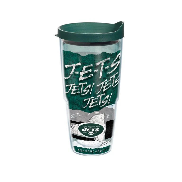 New York Jets Statement 24 oz. Tervis Tumbler with Lid - (Set of 2)