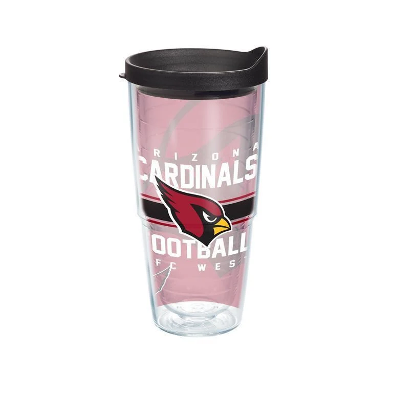Arizona Cardinals Gridiron 24 oz. Tervis Tumbler with Lid - (Set of 2)