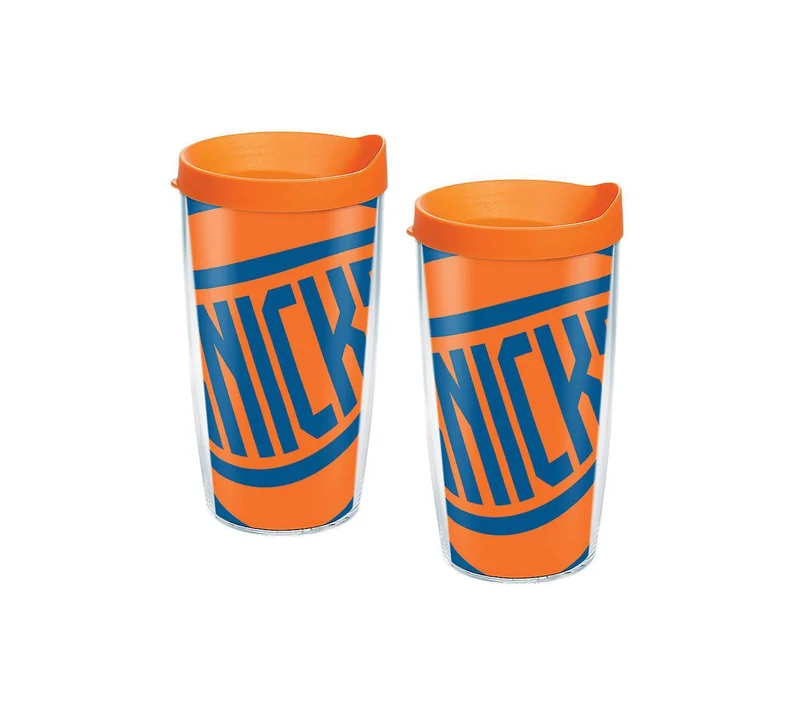 New York Knicks Colossal 16 oz. Tervis Tumbler with Lid - (Set of 2)