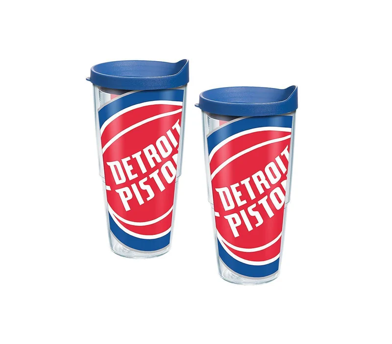 Detroit Pistons Colossal 24 oz. Tervis Tumbler with Lid - (Set of 2)
