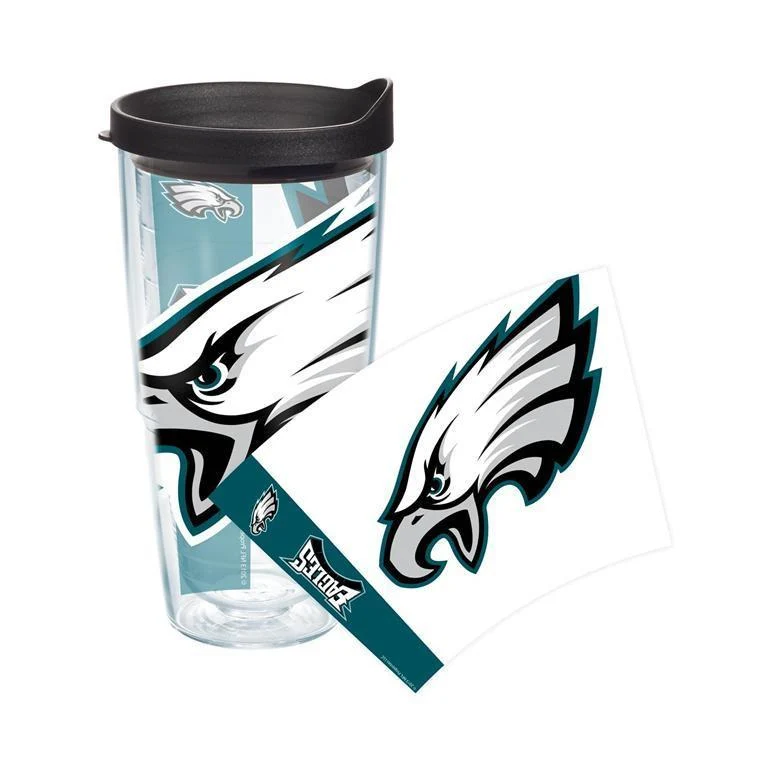 Philadelphia Eagles Colossal 24 oz. Tervis Tumbler with Lid - (Set of 2)
