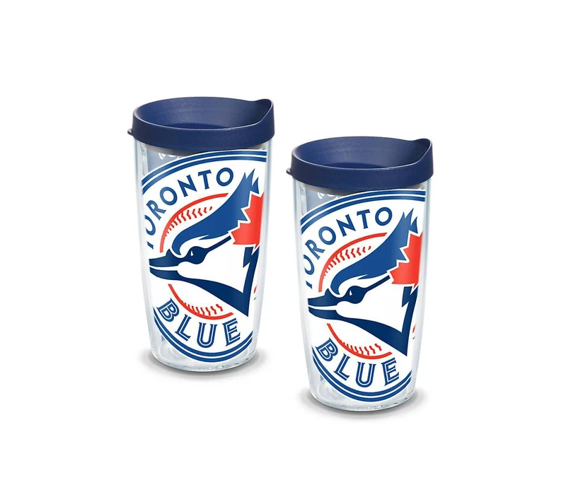 Toronto Blue Jays Colossal 16 oz. Tervis Tumbler with Lid - (Set of 2)